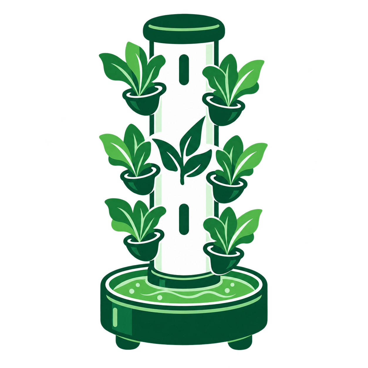 torre hidroponica